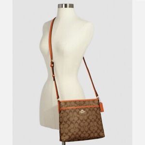 Coach Matching Crossbody Purse & Wristlet